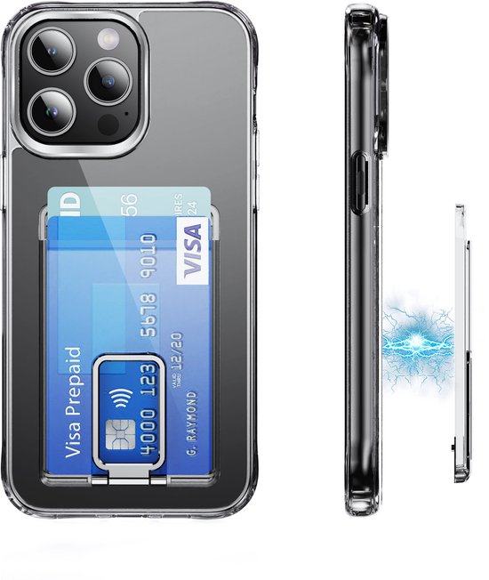 Ringke Folio Grip Wallet Magnetic Apple iPhone Air Hoesje Zwart