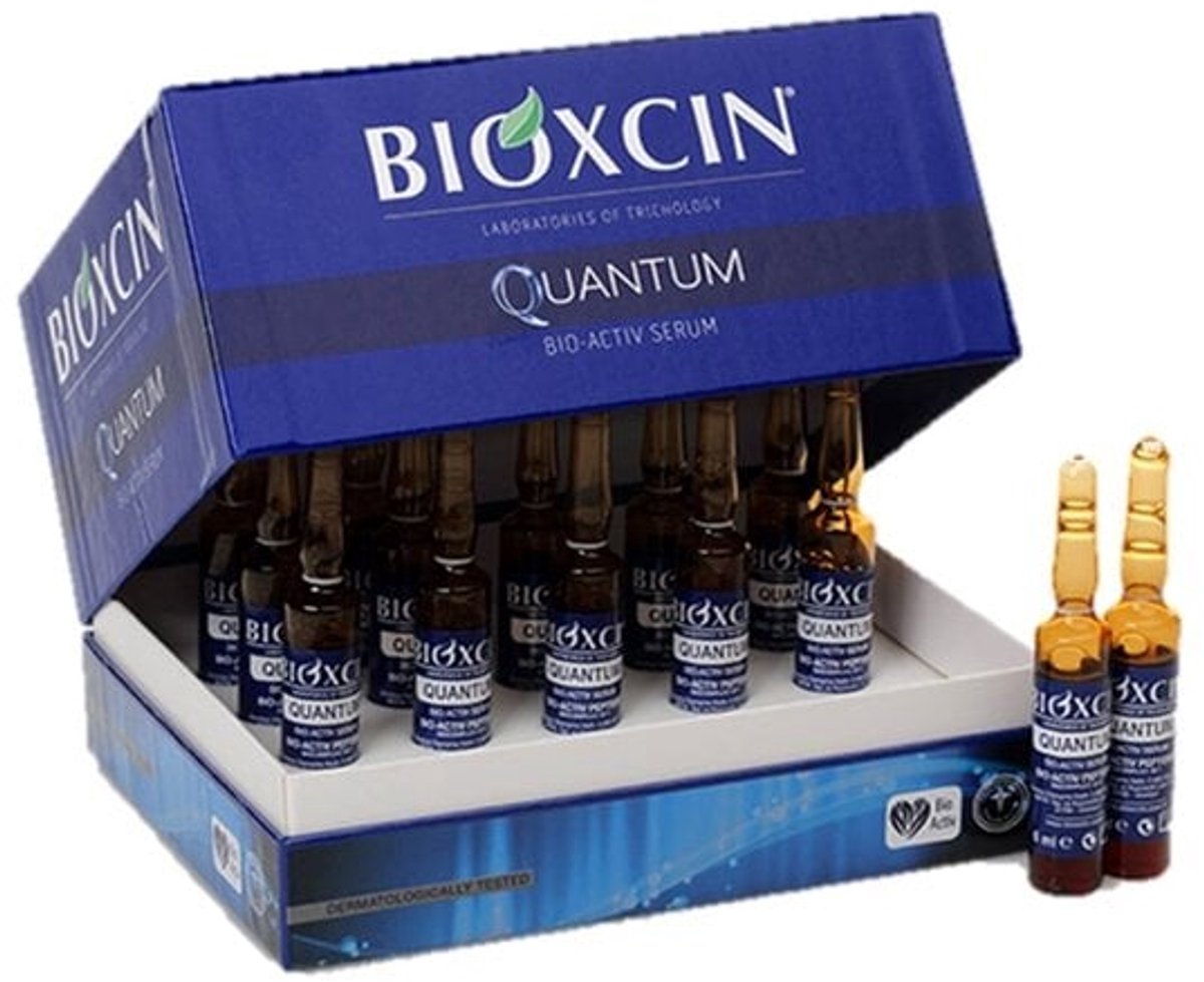 Bioxcin Quantum Bio-Activ Serum - 15x6ml - Tegen Haaruitval - Haargroei Serum
