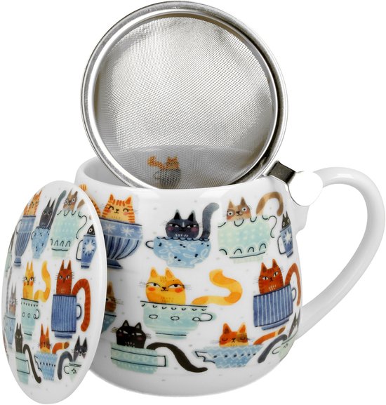 Service à Thé Duo - Tasse Et Soucoupe Porcelaine Blanche - Occasion