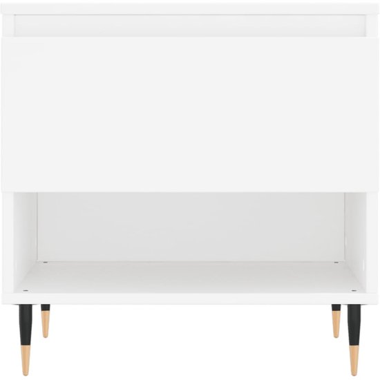VidaXL Salontafel met 2 lagen MDF wit - Kantoormeubelen Plus