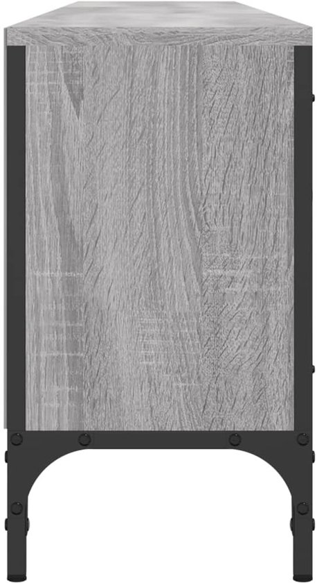 VidaXL Tv-meubel Met Lade 200x25x44 Cm Bewerkt Hout Gerookt Eikenkleur 743043469