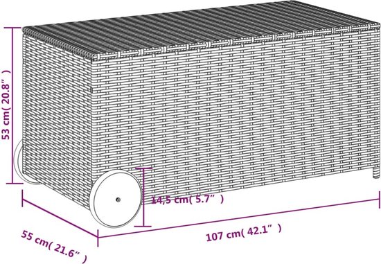 Poly Rattan Opbergbox | Dagelijkse koopjes en internet aanbiedingen Poly Rattan Opbergbox | Dagelijkse koopjes en internet aanbiedingen