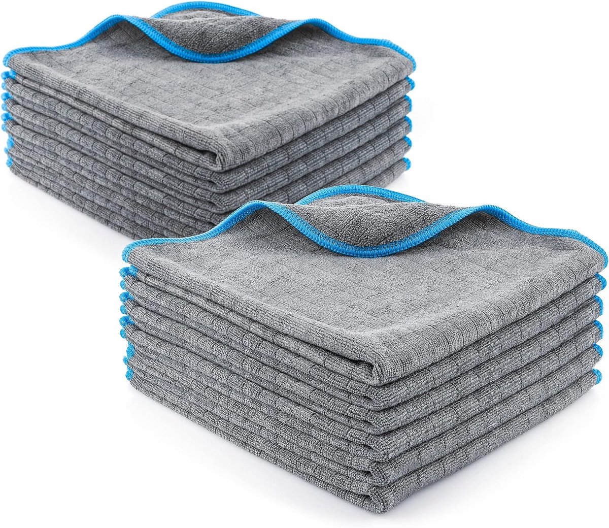 Microvezeldoeken 380 GSM voor Zachte Autoverzorging - Pluisvrij en Superabsorberend - 40x40 cm (12)