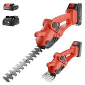Bol.com YARDIO Tools® - HTS-22mm - Heggenschaar - 2-in-1 - Heggenschaar Accu Electrisch - Grasschaar Buxusschaar - HTS-22mm - In... aanbieding