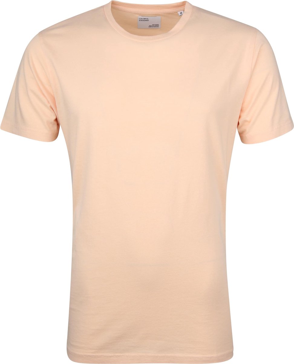 Colorful Standard T-shirt Paradise Peach - Maat XXL - Heren