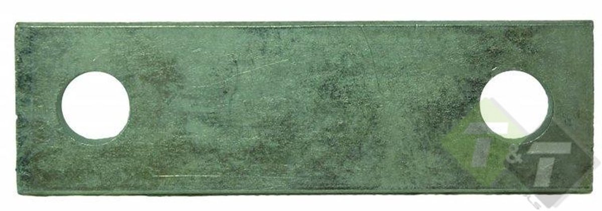 100x30 Stroppenplaat, montageplaat, stalen plaat