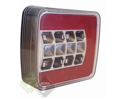 achterlicht led links 16x led - ledlamp - achterlichten - aanhangerlamp - led achterlicht - led achterlamp