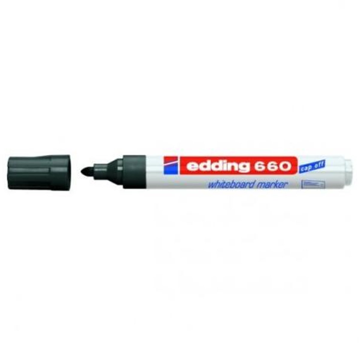 Markeerstift Edding 661 Whiteboard Zwart 10 Stuks