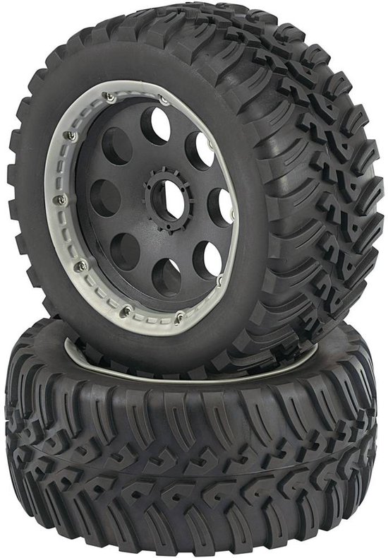 Foto: Reely 1 6 buggy complete wielen v block 6 spaaks zwart 1 paar