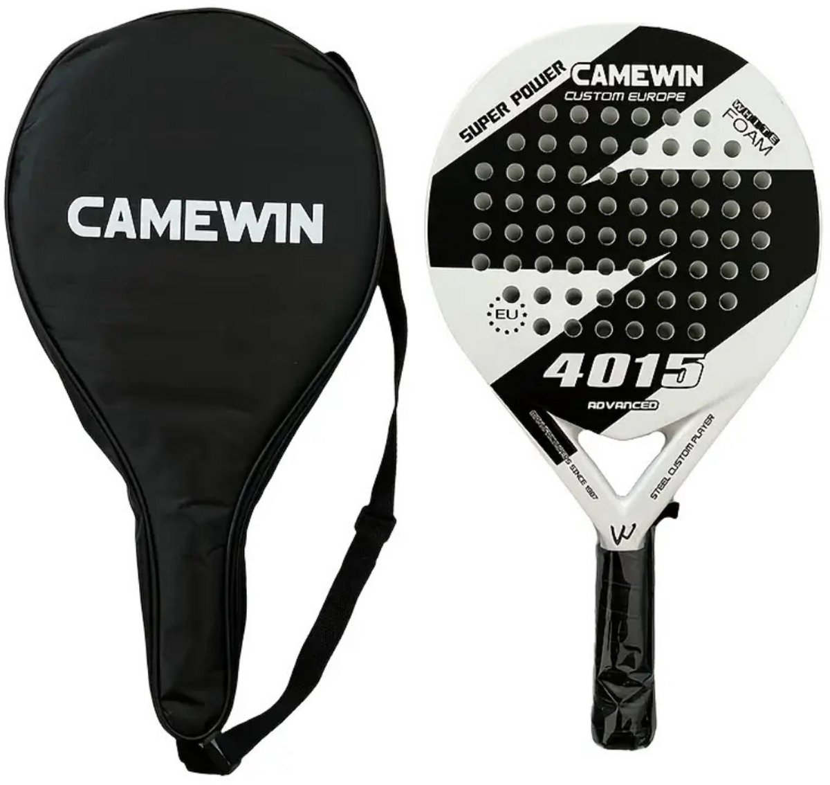 Bovista Padel Racket - Padelrackets - Padelracket - Wit