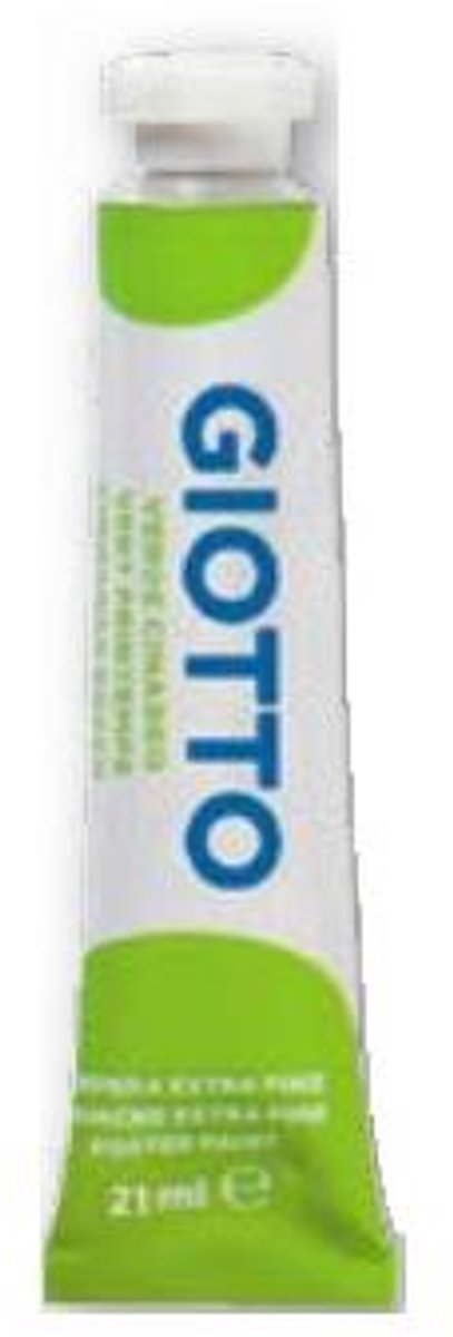 Giotto 355011 temperaverf 21 ml Koker Groen