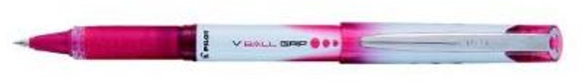 Rollerpen PILOT V-Ball Grip fijn rood | 12 stuks
