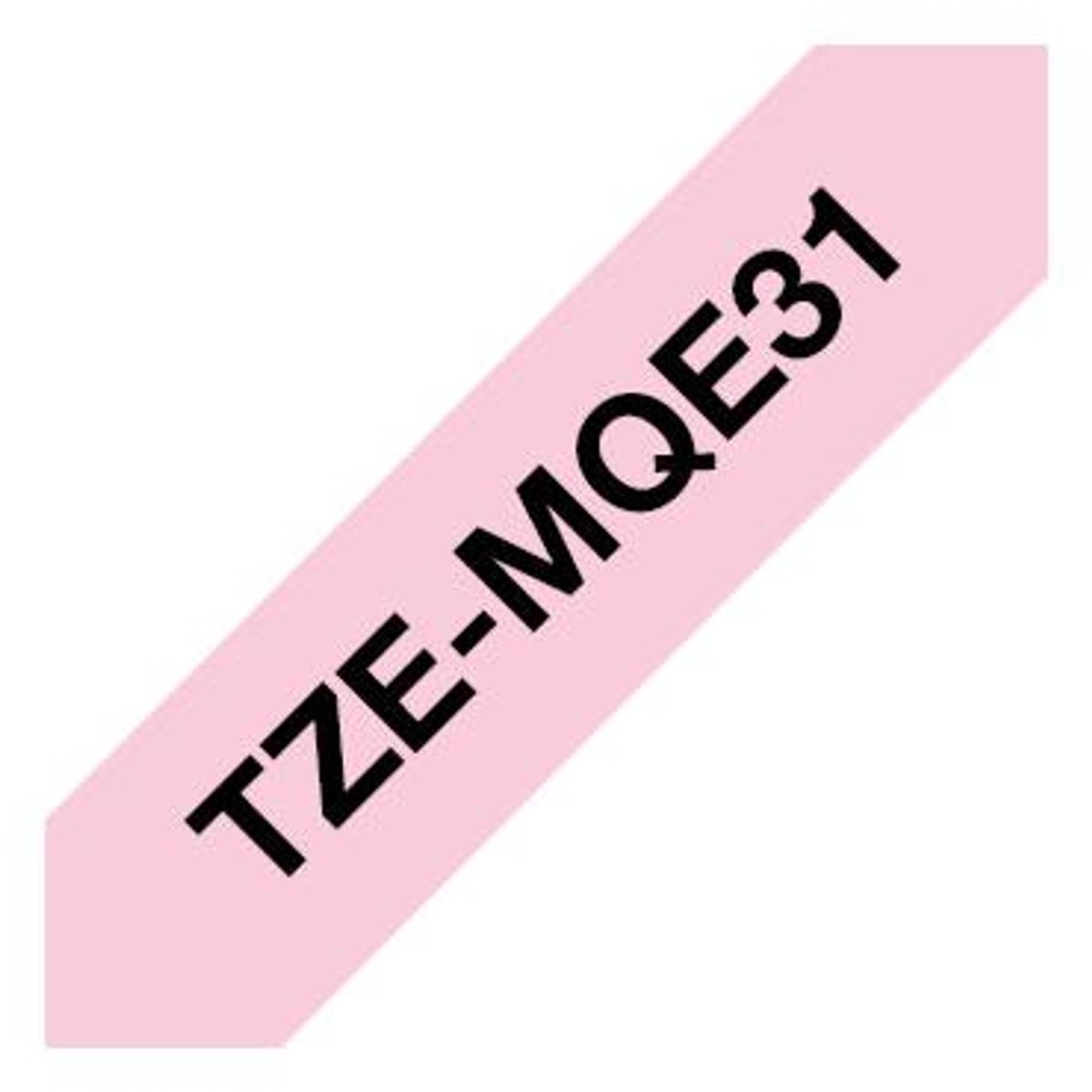 Labeltape pastel Brother TZe, TZ TZe-MQE31 Tapekleur: Pastelroze Tekstkleur:Zwart 12 mm 4 m