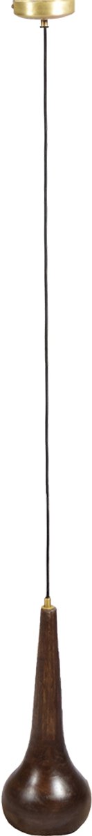 by Mooss - Hanglamp - Walnoot - Hout - Druppel - Minimalistisch