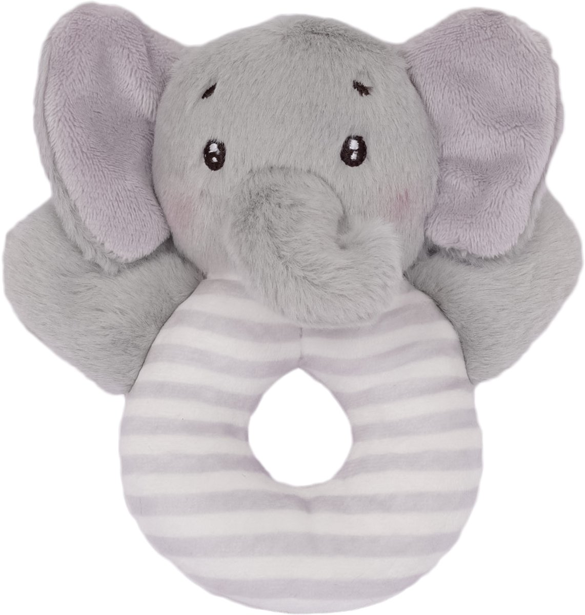 Speelgoedtopdeals - Pluche Rammelaar - Olli Olifant - 14cm