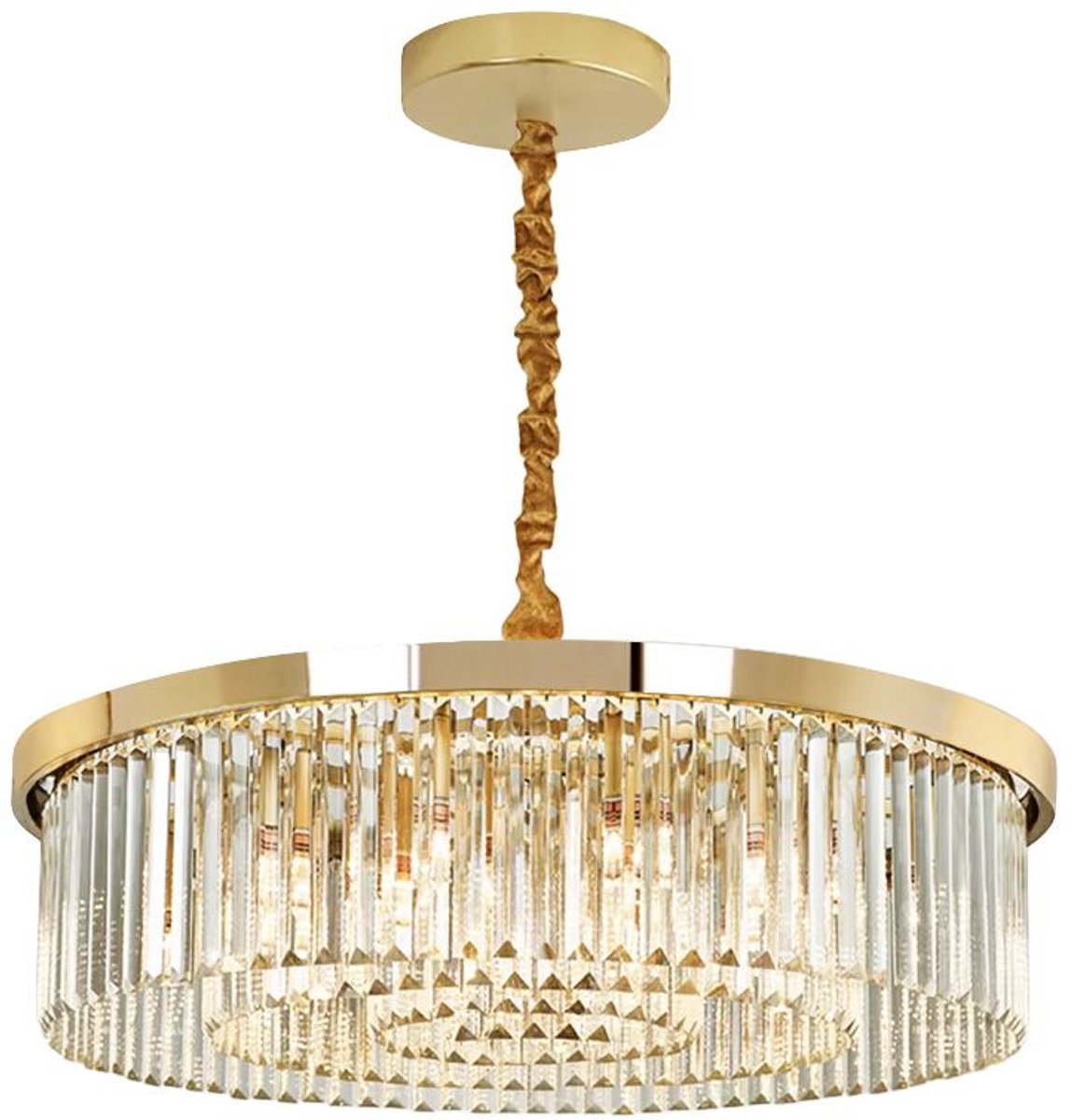 Toolight App1531-8Cpr Kroonluchter Goud 58X58X66,5Cm