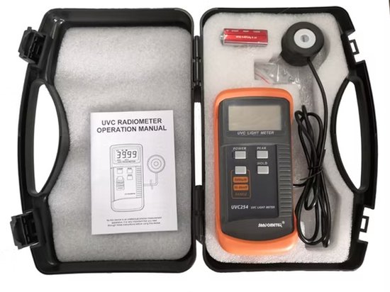 UVC Lamp Meter, Handheld Digital UV Light UVC Lamp Meter, Handheld Digital UV Light