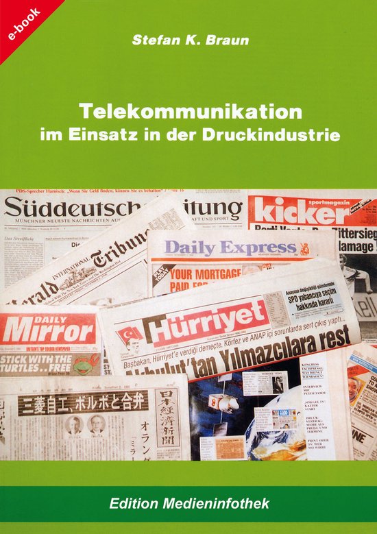 Telekommunikation im Einsatz in der Druckindustrie - cover