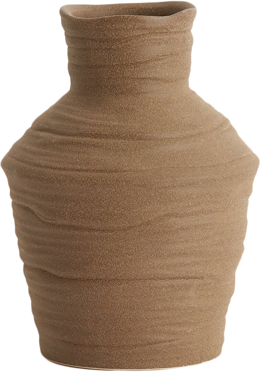 Vaas GRECCIO - Ø15x20.5cm - Bruin