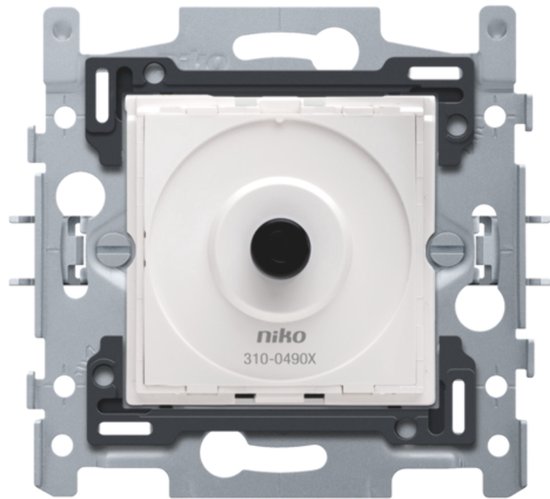 Niko - Sokkel draaiknopdimmer led 2-DRAADS 4-200W - 310-04900