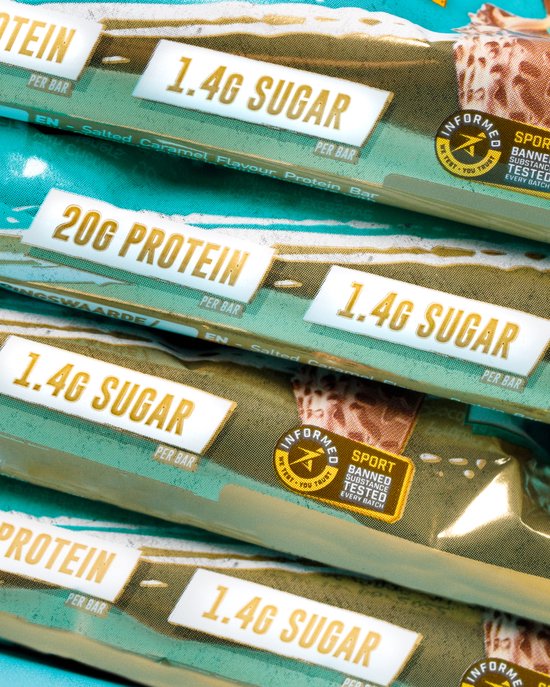 Grenade Protein Bar Chocolate Chip Salted Caramel 20g Protein - Doos 12x 60g - 720g - Eiwitrepen voor Twee Weken - Eiwitten voor Spieren - Sportvoeding - Tussendoortjes — afbeelding 4
