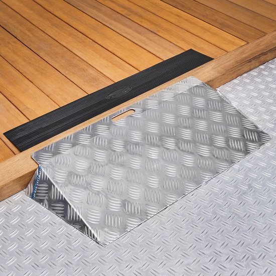 Datona® - Drempelhulp 9 - 12 cm drempelhelling oprijplaat oprijhelling