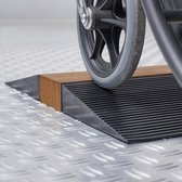 Datona® - Rubberen drempelhulp 30 mm oprijhelling drempelhelling rijplaat