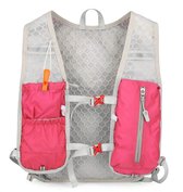 La Sportiva Trail Hardloopvest met Drinksysteem 5L - White/Cherry Tomato