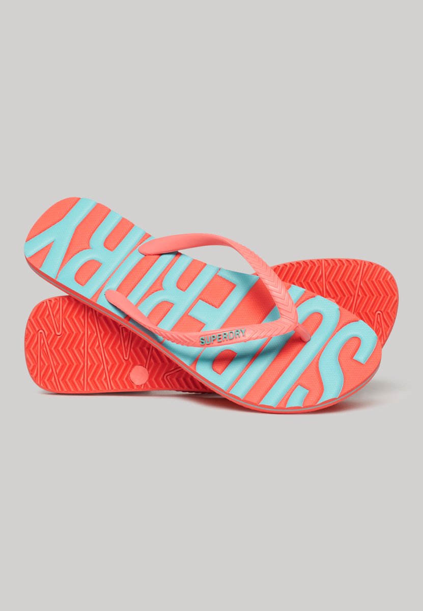 Superdry Vegan Vintage Kinderenlippers Dames Slippers Roze
