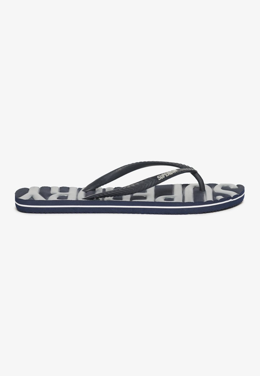 Superdry Vegan Vintage Kinderenlippers Dames Slippers Marineblauw