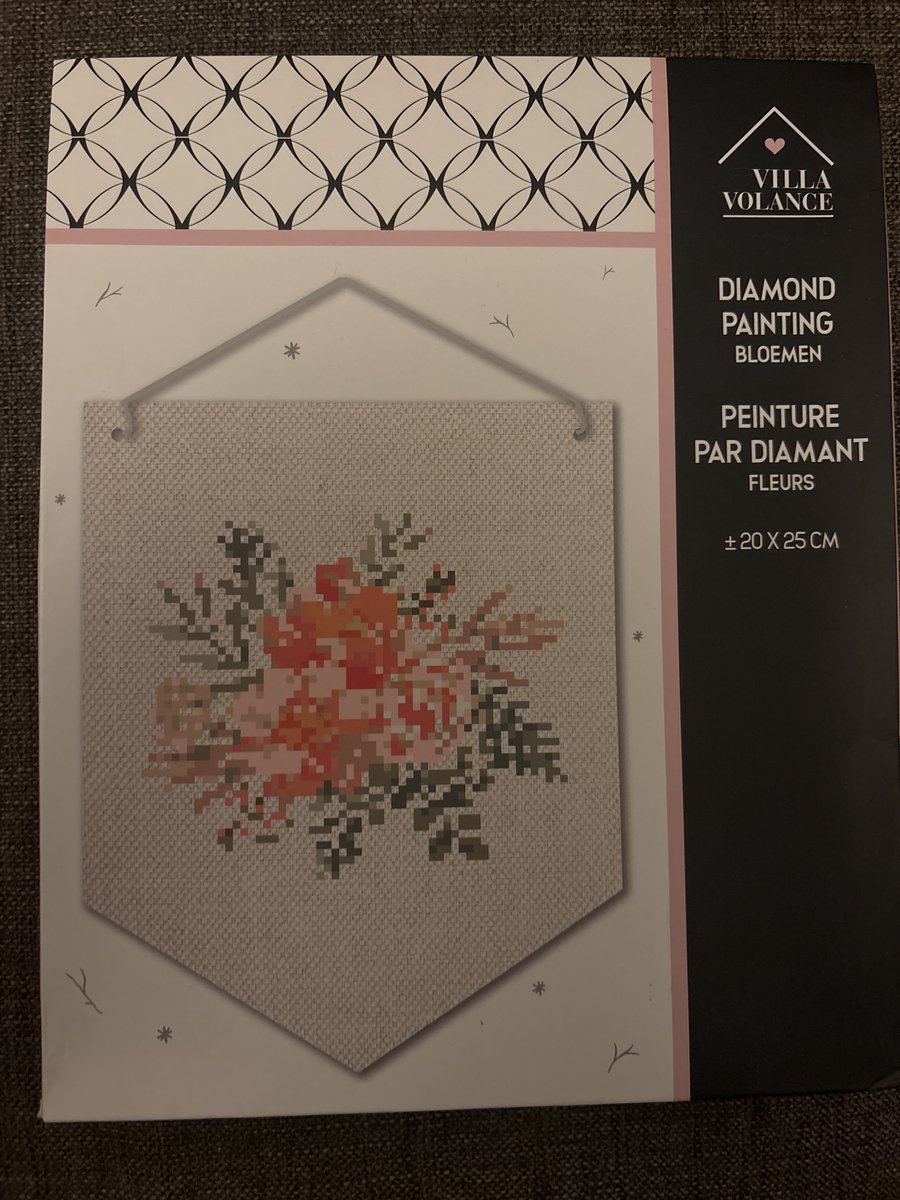 Villa Volance - Diamond Painting - Bloemen