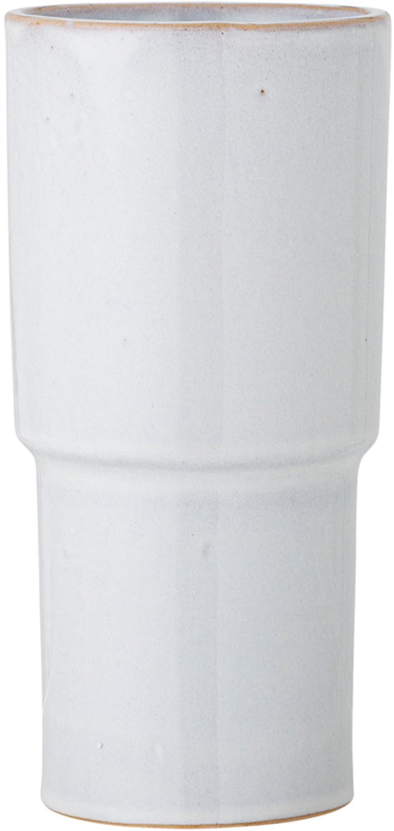 Vaas aardewerk wit Marji