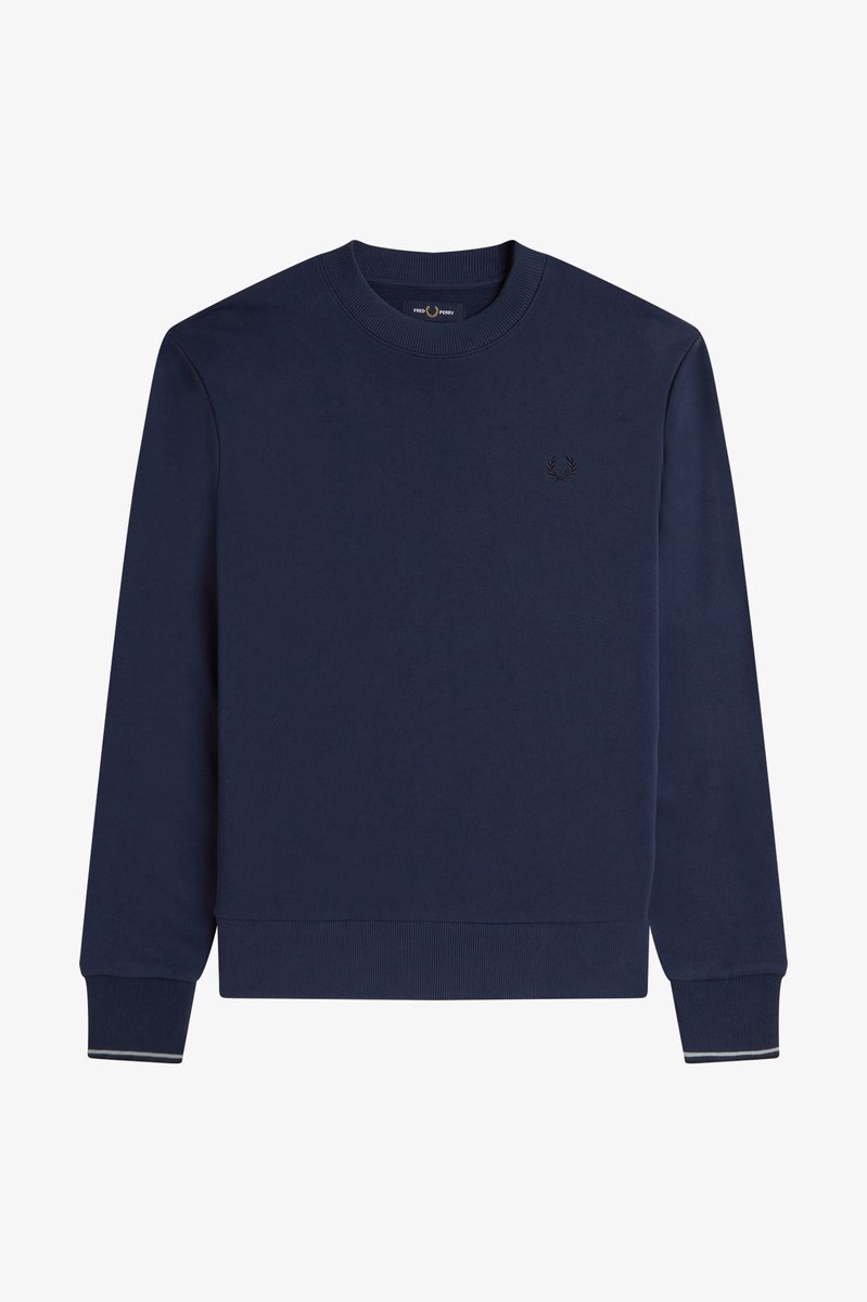Fred Perry Sweater Donkerblauw XL