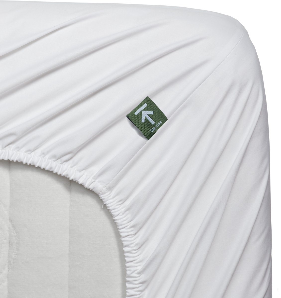 Beddinghouse - Percale Katoen - Topper Hoeslaken - 180x210 cm - Wit