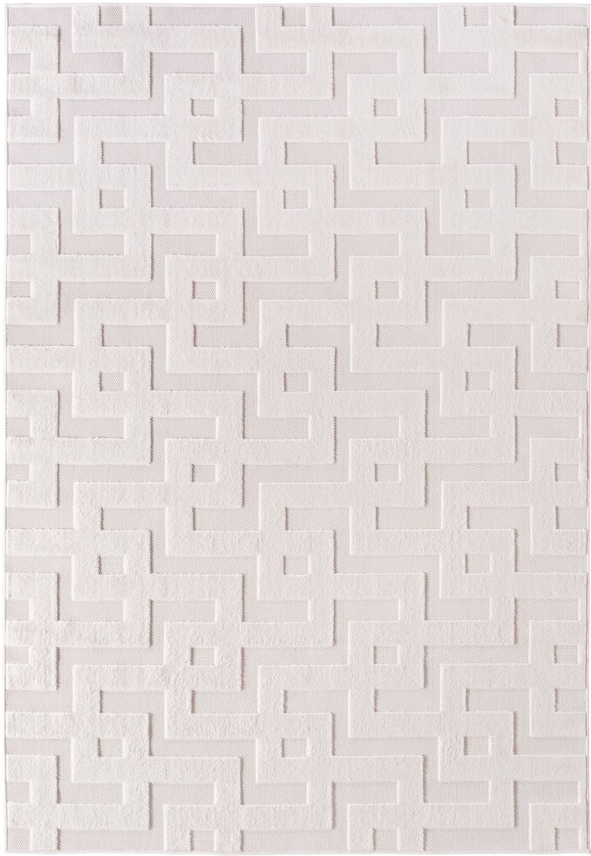 Doha Buitenkleed Heaven - In & Outdoor - Vloerkleed voor Tuin Terras Balkon- Creme