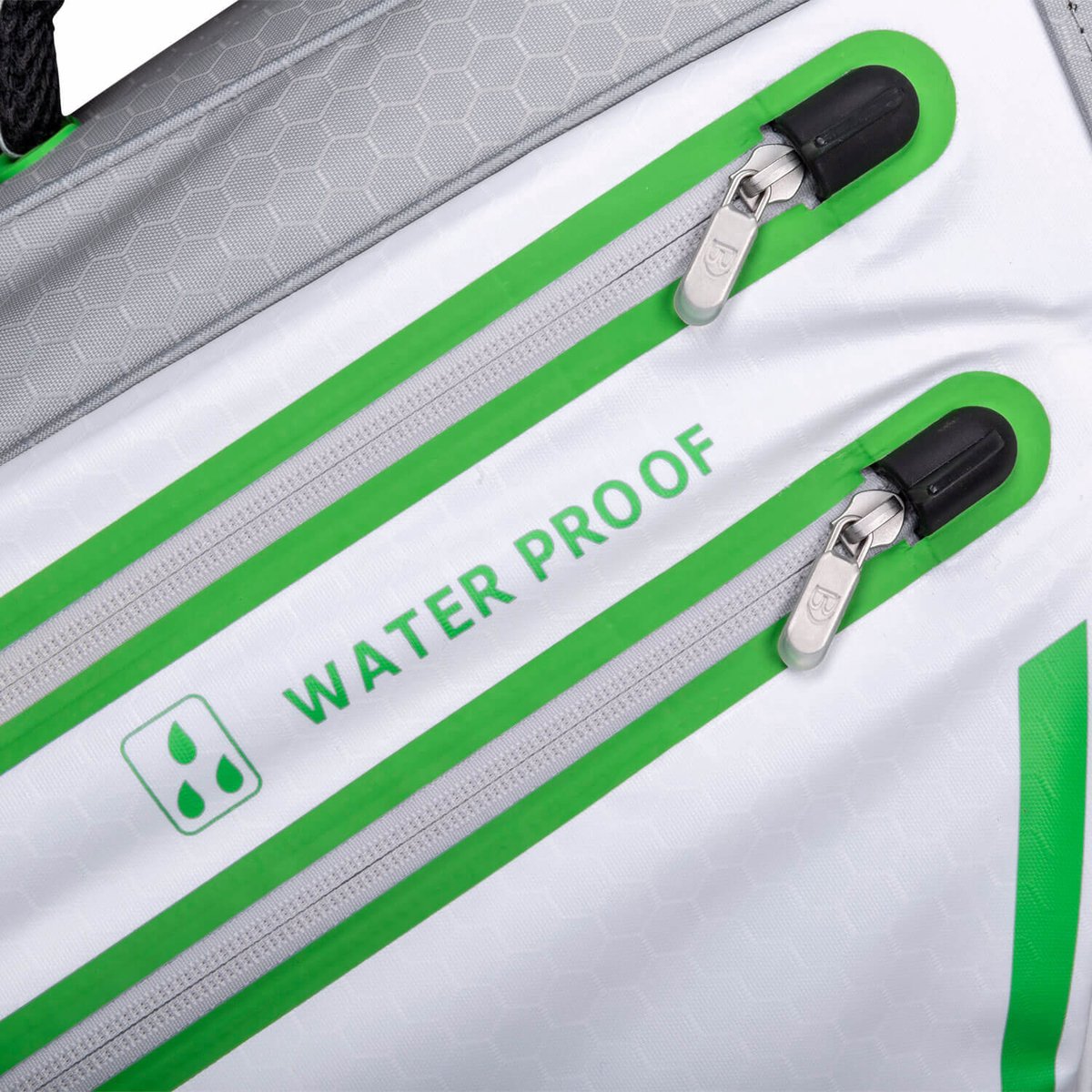 Bennington Zone 14 DB - Waterdichte Golftas - Standbag - Groen Wit