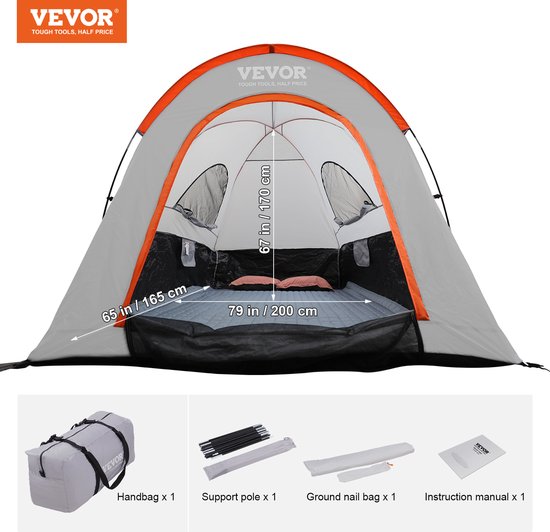 TIMBER RIDGE Tienda de campaña SUV para 5 personas