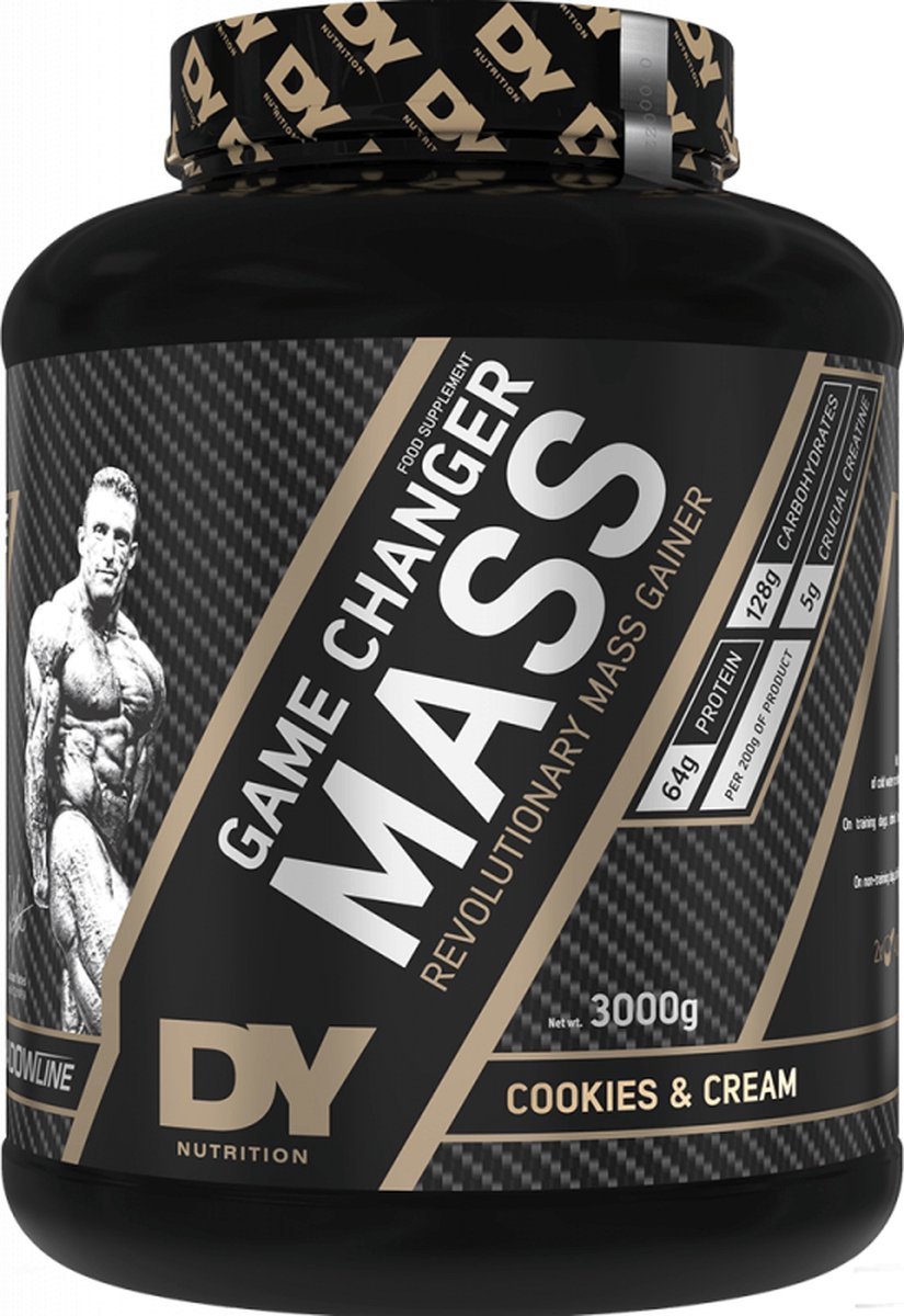 Goedkoopste Game Changer Mass 3000gr Cookies & Cream