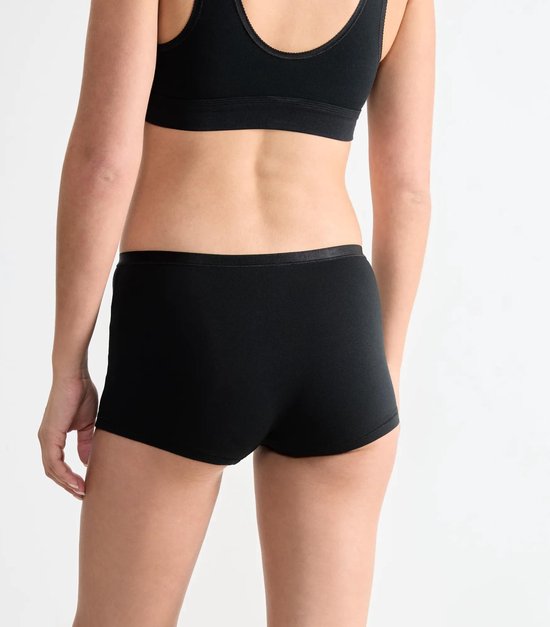 Sous-vêtements pour femmes Sloggi GO Daily Cotton Short 3P - NOIR -