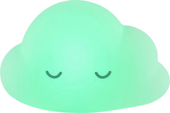 Nattou Nachtlamp voor baby's - Wolk - 13 cm - Wit van Nattou — afbeelding 4