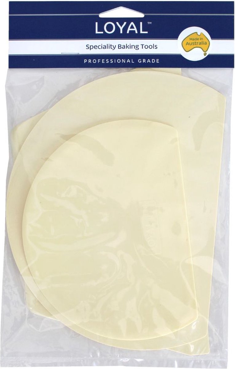 LOYAL Plastic Taartschraper pk/3