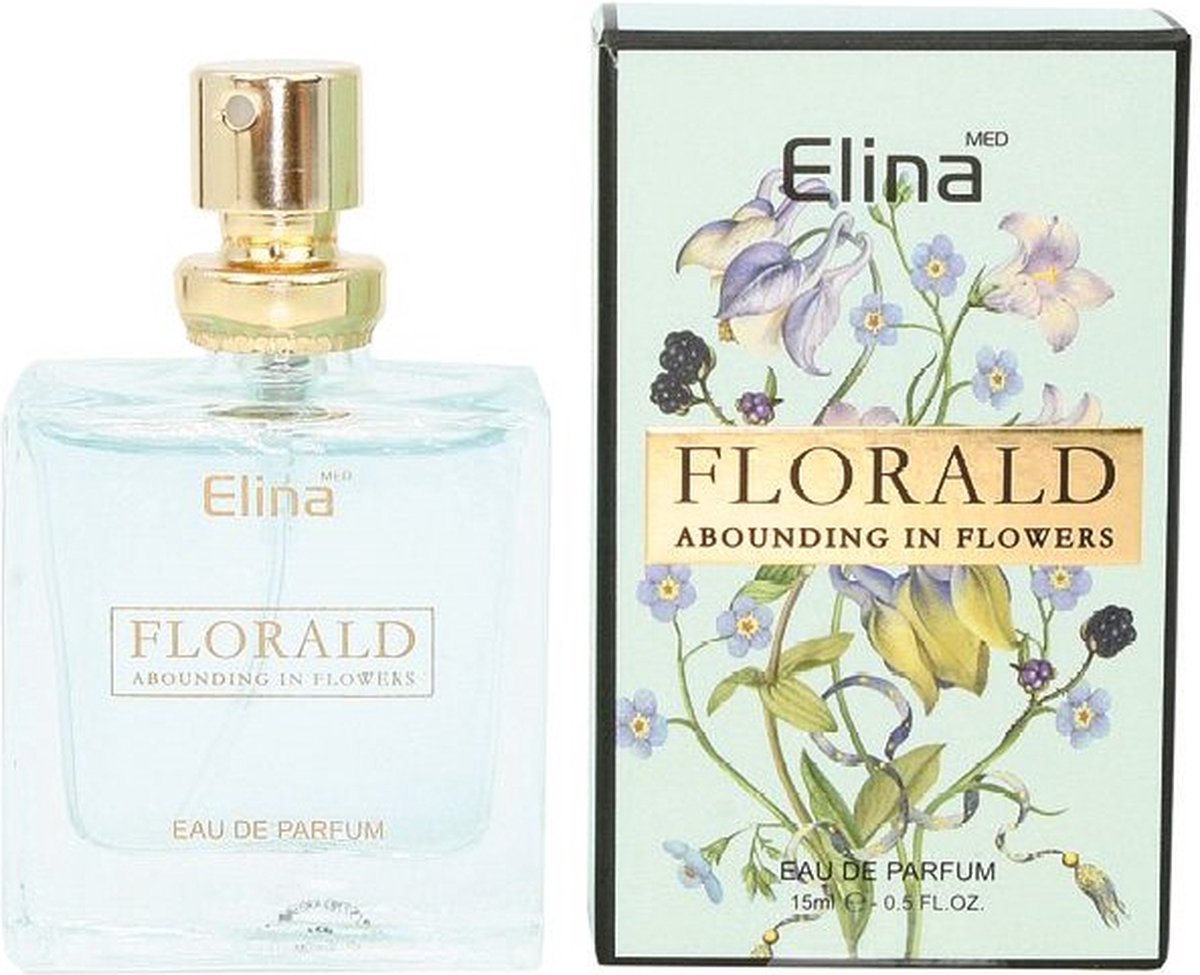 Elina Parfum Florald Abounding In Flowers for women Eau de Parfum 15ml