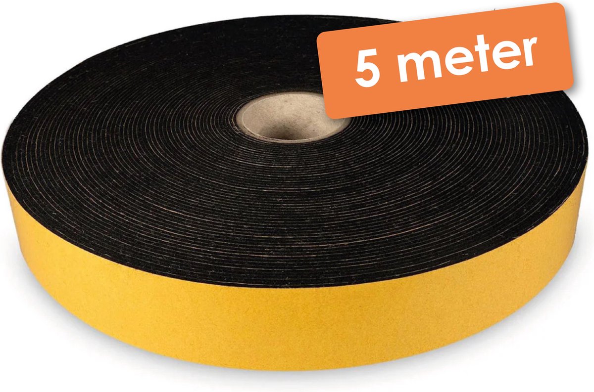 Zwarte zelfklevende viltband, zelfklevend, 4 cm x 8 m viltstrepen, zelfklevend vilt, zelfklevend per meter, ter bescherming van meubels, houten vloeren, stoelen en DIY-projecten (zwart