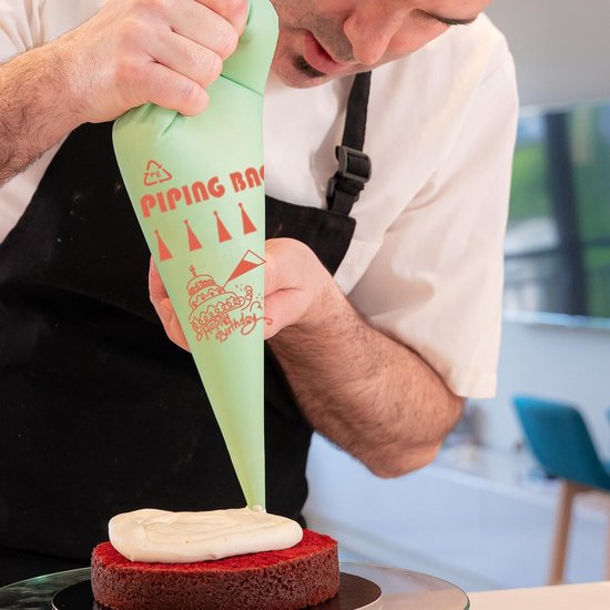 Dr.Oetker Baker Edition 8 roestvrijstalen spuitzakken en