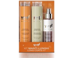 Hondenverzorgingsset Yuup! Long Coats - Shampoo 250ml, Conditioner 250ml, Klitvrije Vacht
