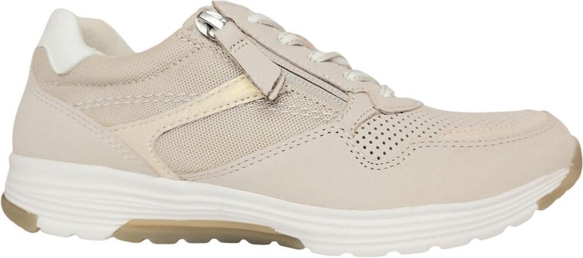 Rollingsoft -Dames - taupe - sneakers - maat 37.5
