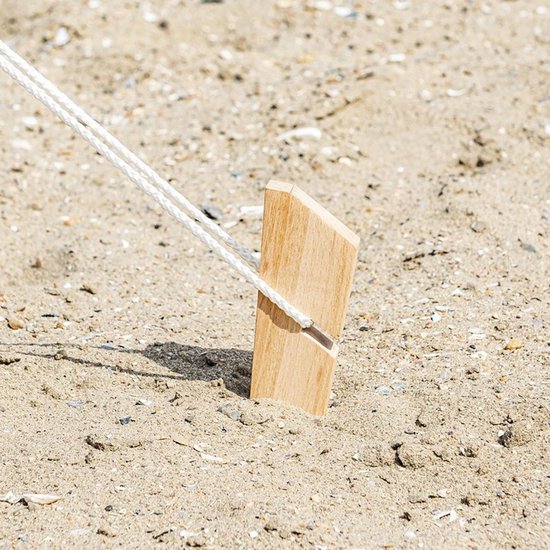 ProPlus Tentharing - 20x stuks - hout - 30 cm - tentpennen/zandharing - robuust - extra stevig van Merkloos — afbeelding 2