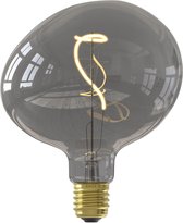 Bol.com Calex Pebble LED Lamp - E27 - Filament - Titanium - Warm Wit Licht - Dimbaar aanbieding