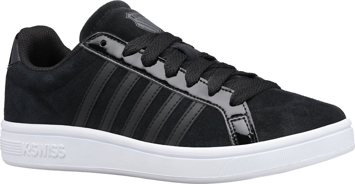 K-Swiss Court Tiebreak SDE damessneaker 97012-044-M zwart