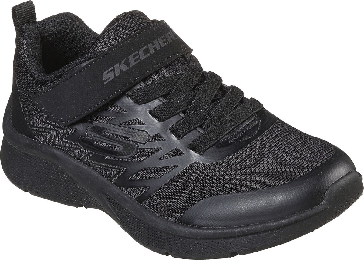 Skechers jongens MICROSPEC TEXLOR sneakers kinderen 403770L zwart